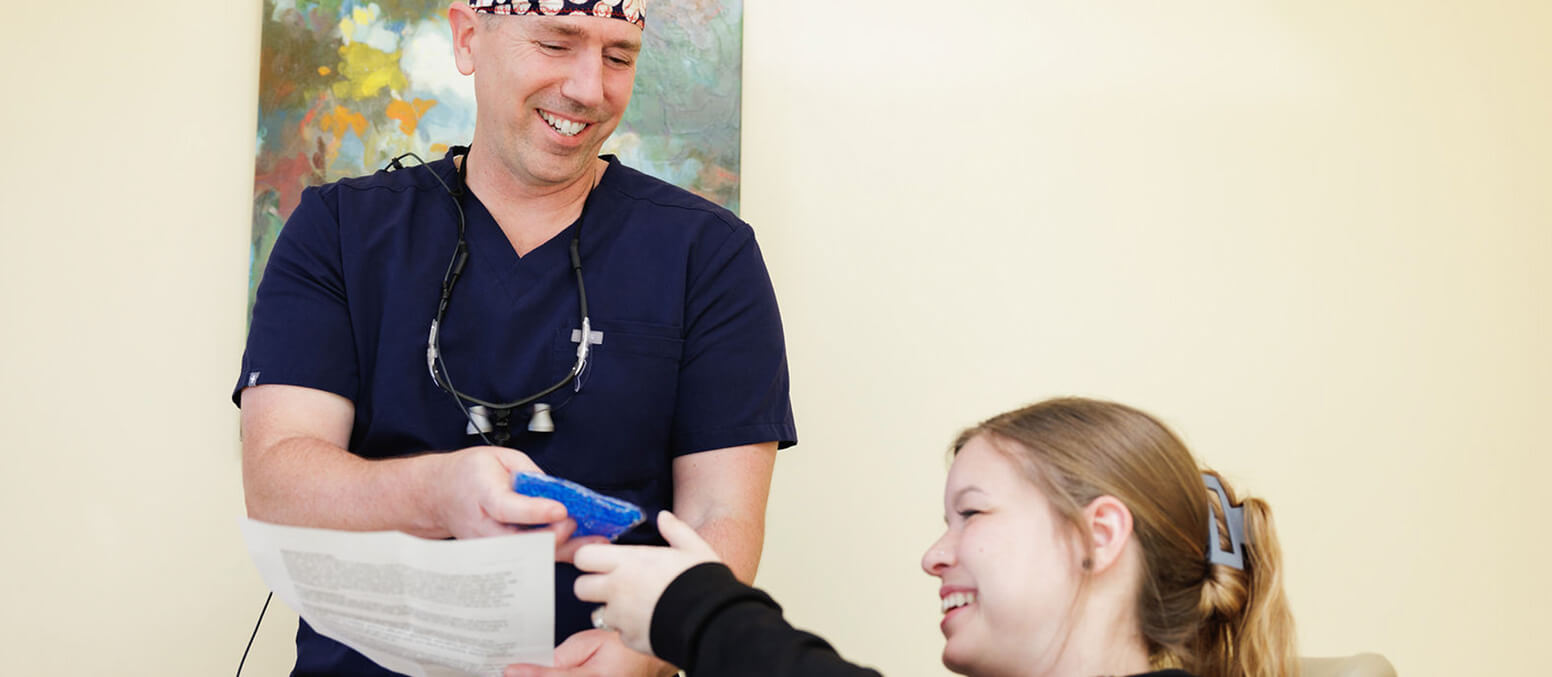 doctor speaking with patient in Spring Lake, NC